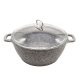 HUR-A-15060 28CM FALEZ GRANISTONE CASSEROLE