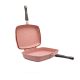 HUR-A-15125 FALEZ DOUBLE GRILL PINKY 34CM (2)