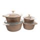 HUR-A-15285 FALEZ DOA-CAST BROWN STON 8PCS